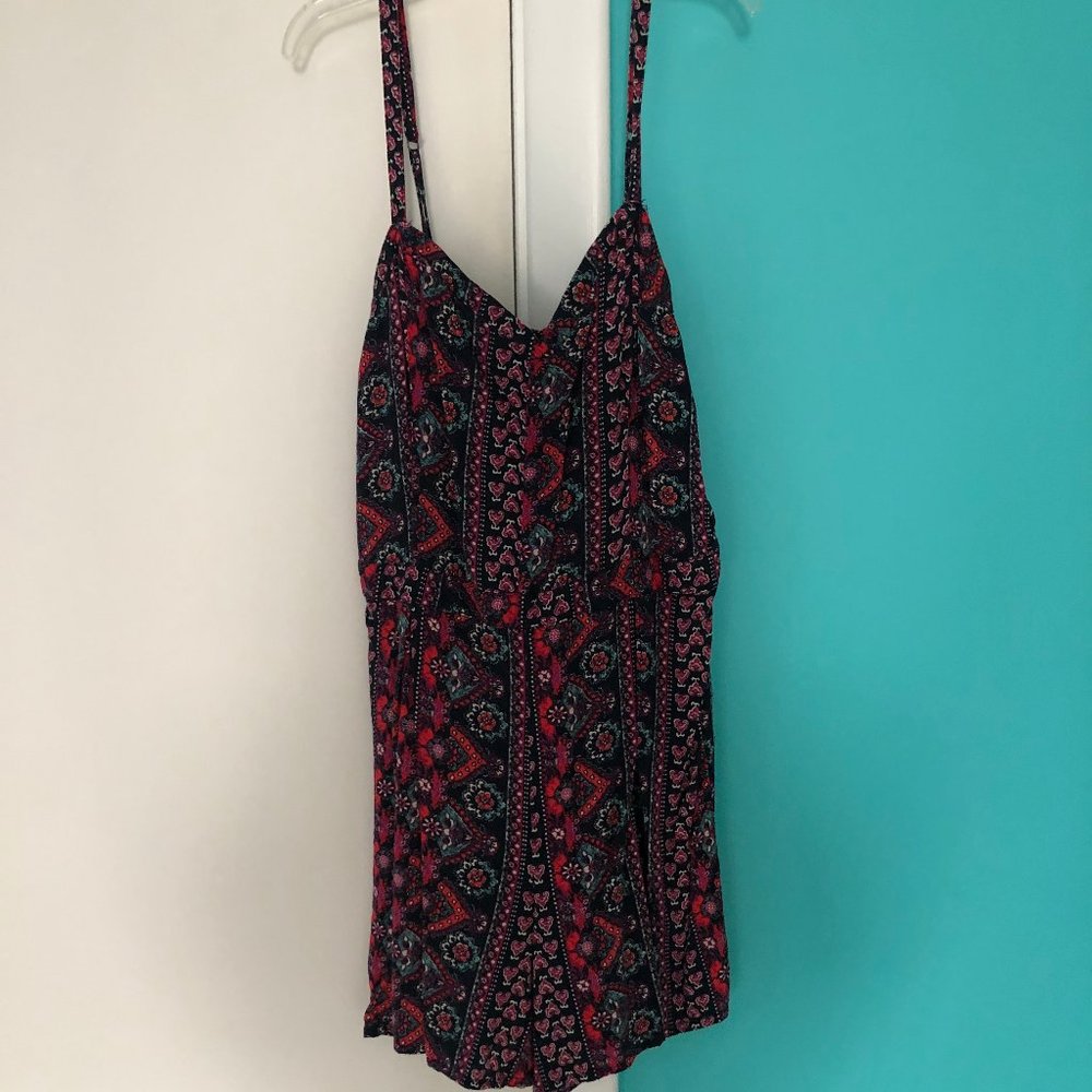 Patterned Hollister Romper